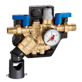 Caleffi Automātiska  sistēmas uzpildes iekārta atbilstoši EN 1717 standartam  ar manometru 580011